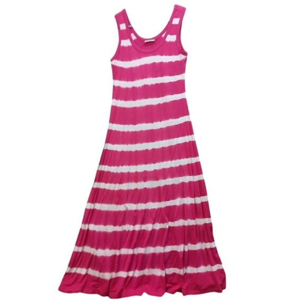 Calvin Klein Tie Dye Striped Maxi Tank Dress‎ SKUW388